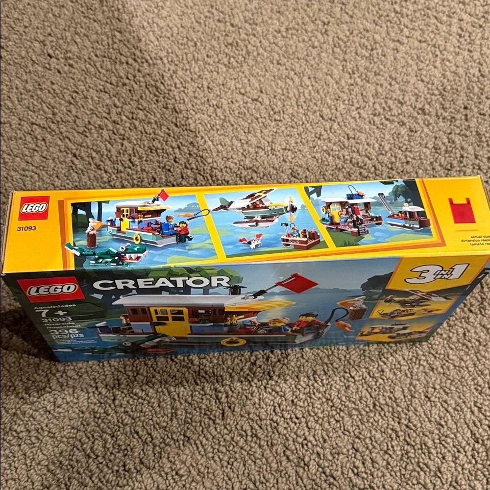 Lego creator riverside houseboat New in sealed box